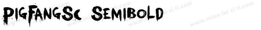 PigFangSc Semibold字体转换